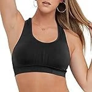 Champion Women's Sports Bra, Infinity, Moderate Support Racerback Sports Bra for Women