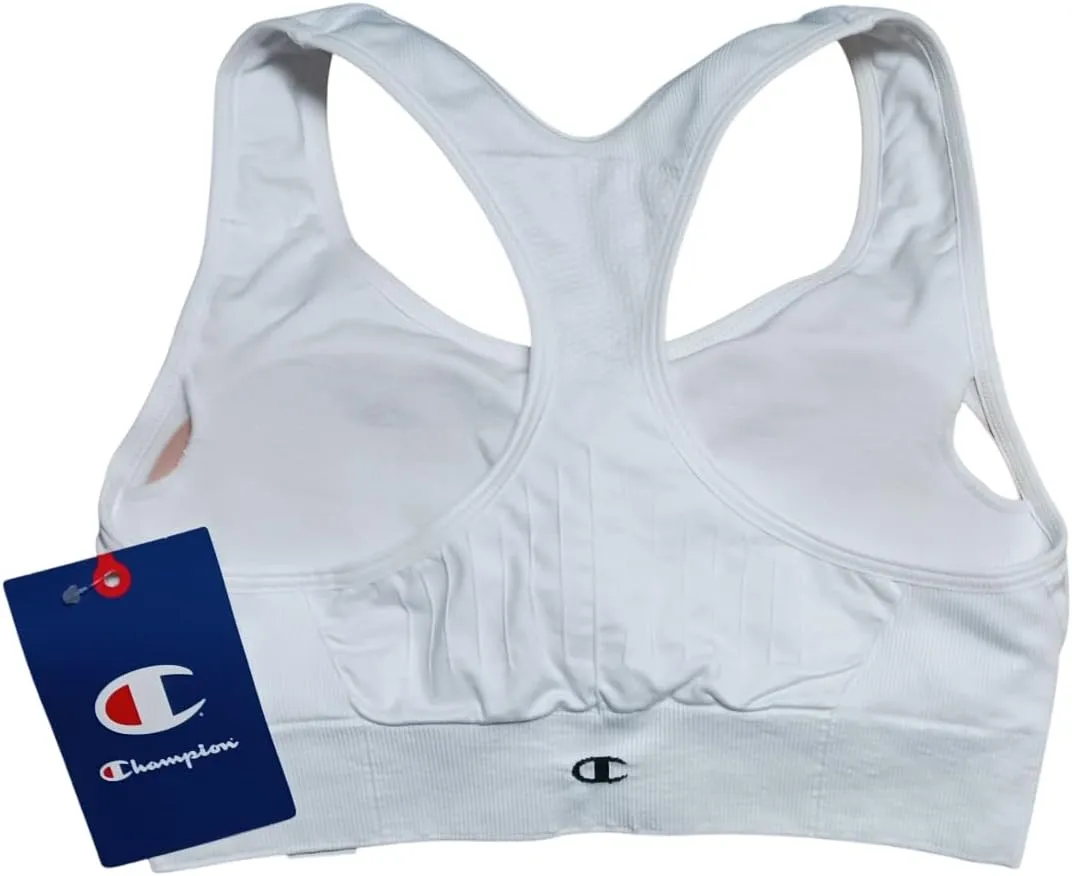 Champion Women's Sports Bra, Infinity, Moderate Support Racerback Sports Bra for Women