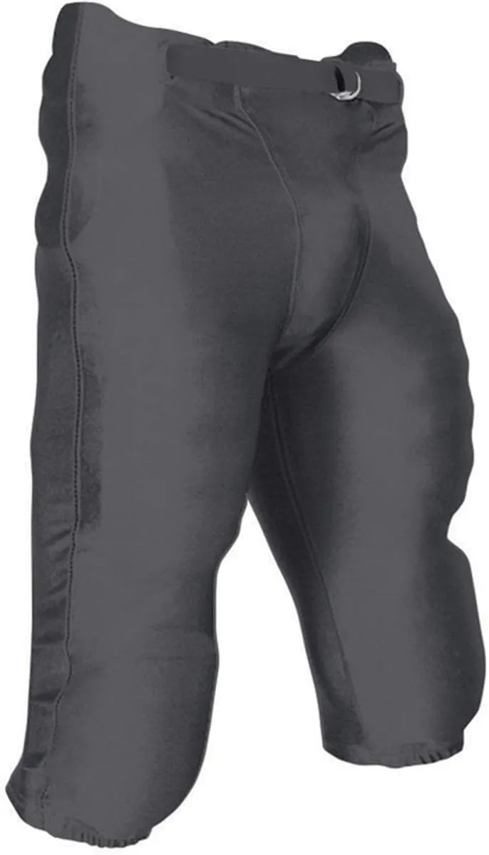 CHAMPRO Youth Integrated Football Game Pant Graphite Small