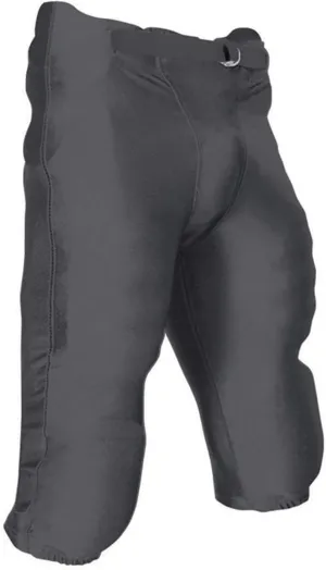 CHAMPRO Youth Integrated Football Game Pant Graphite Small