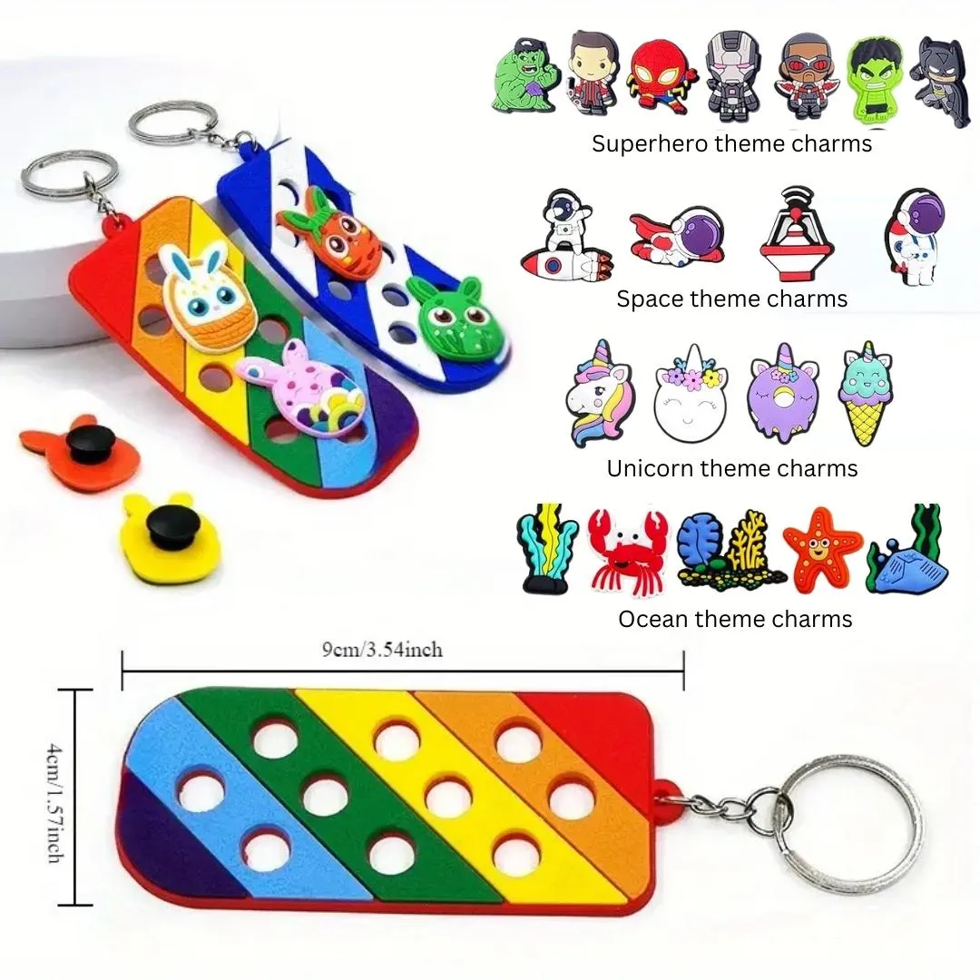 Charm Backpack Keychain Party Favor & Classroom Gift