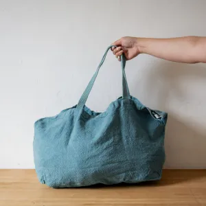 Charvet Éditions  French Linen Bag Doudou Lagon