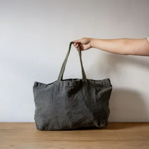 Charvet Éditions French Linen Bag Doudou Oxyde