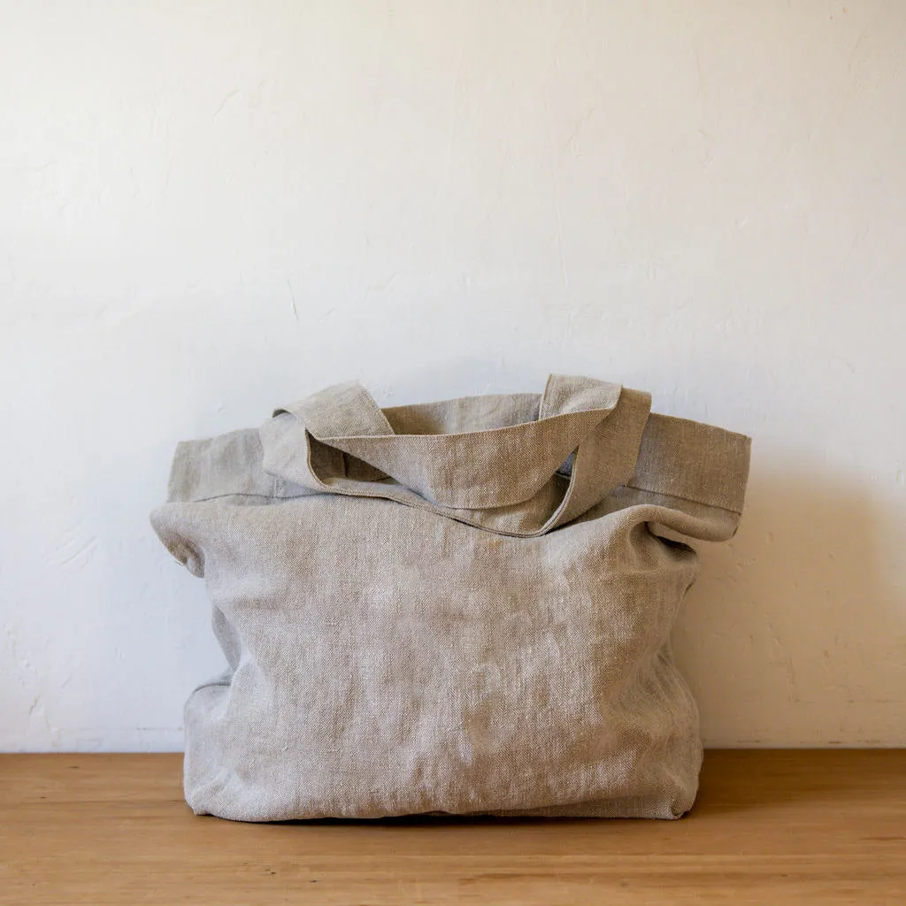 Charvet Éditions French Linen Bag Tout Natural