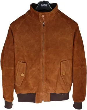 .Classic G9 Style Suede Leather Jacket.Quality Thick Cowhide Coat.Men Casual Genuine Leather Clothes.