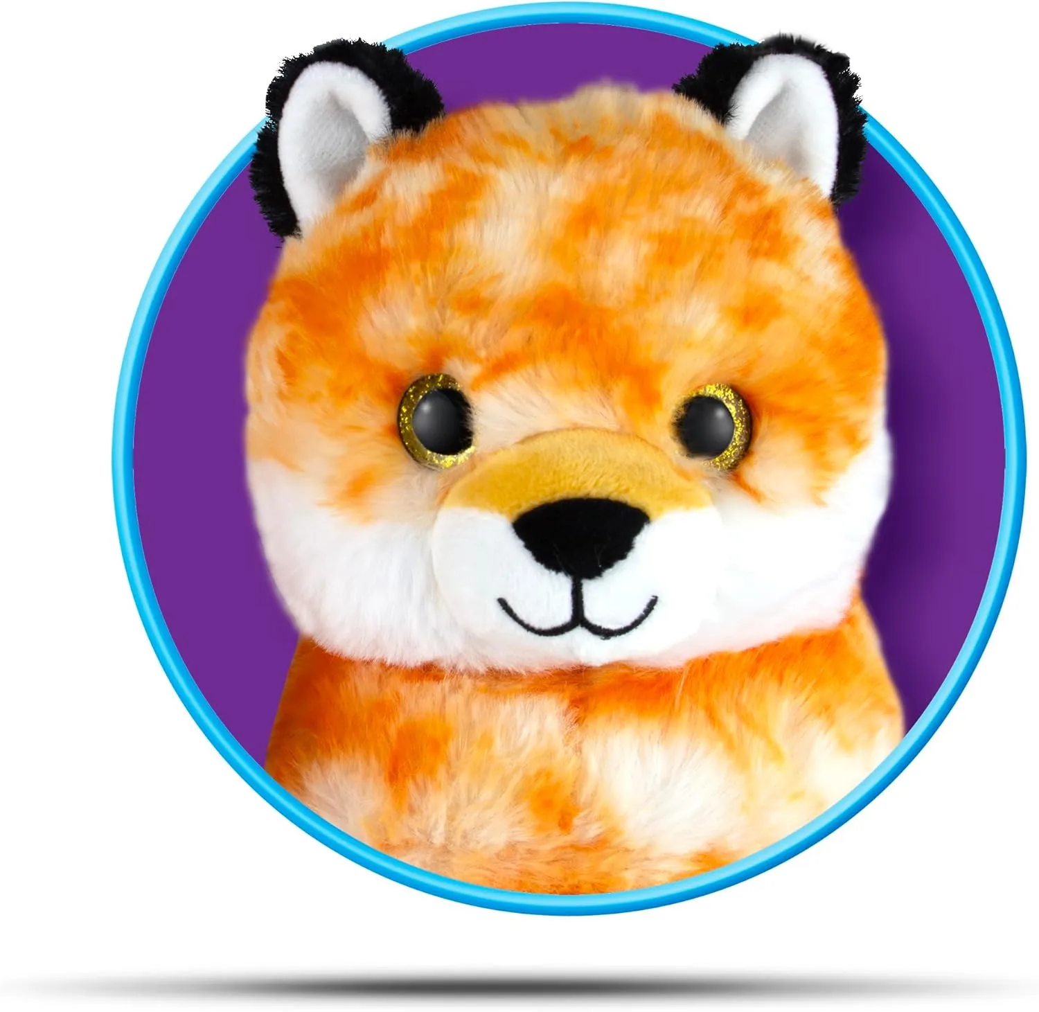 Cloudz Kids Super Soft N' Cuddly Animal Airplane Travel Neck Pillow! Keep Children Comfy and Supported with a Buddy While Traveling or just Resting at Home - Brown Fox