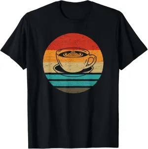 Coffee Retro Style Vintage T-Shirt