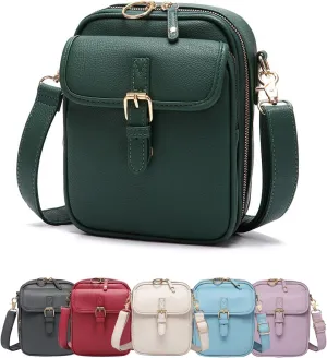 Collaboraten1 Crossbody Leather Bag Portable Urvashi Crossbody Leather Bag Tojoyride Anti Theft Shoulder Bags