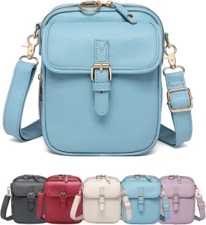Collaboraten1 Crossbody Leather Bag Portable Urvashi Crossbody Leather Bag Tojoyride Anti Theft Shoulder Bags