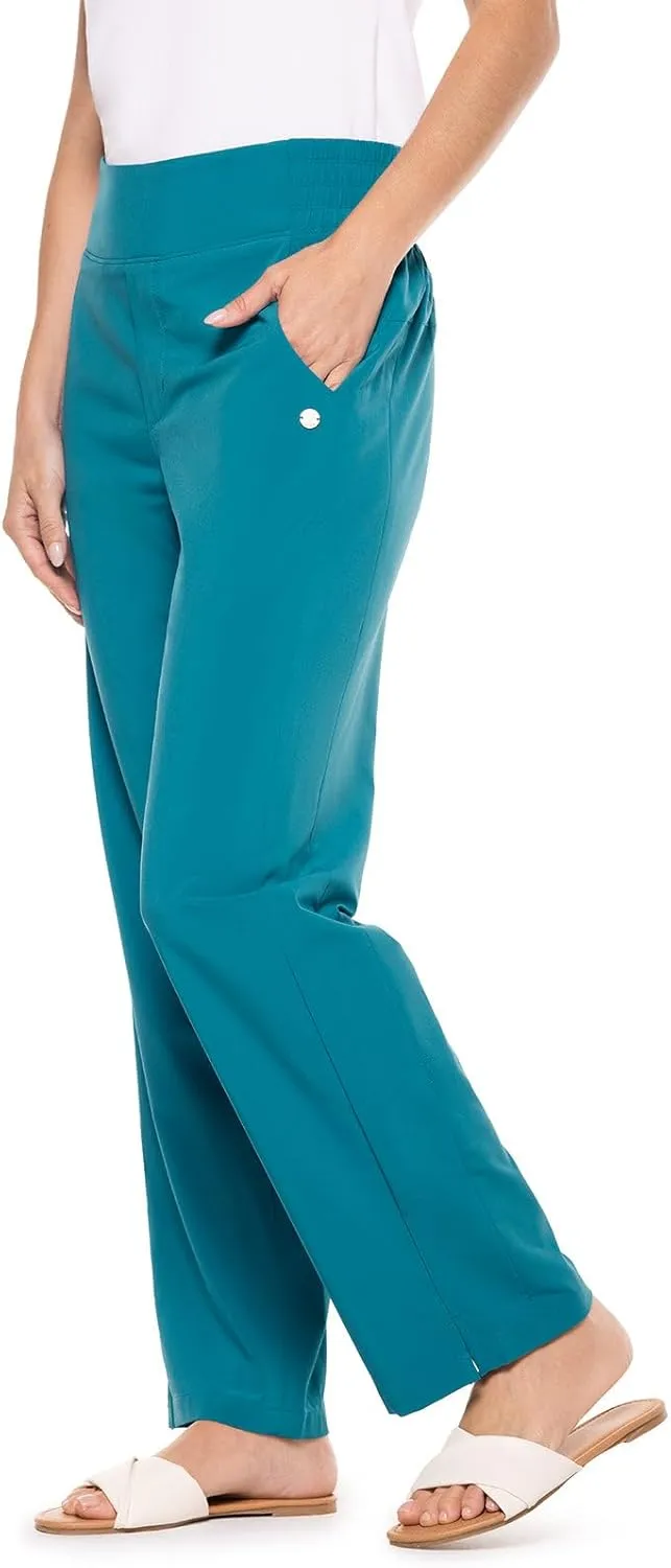 Coolibar UPF 50  Women's Pellaro Travel Pants - Sun Protective