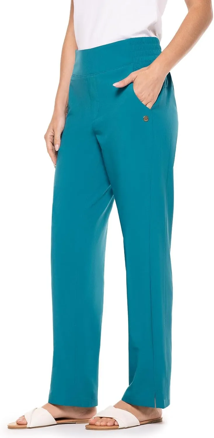 Coolibar UPF 50  Women's Pellaro Travel Pants - Sun Protective