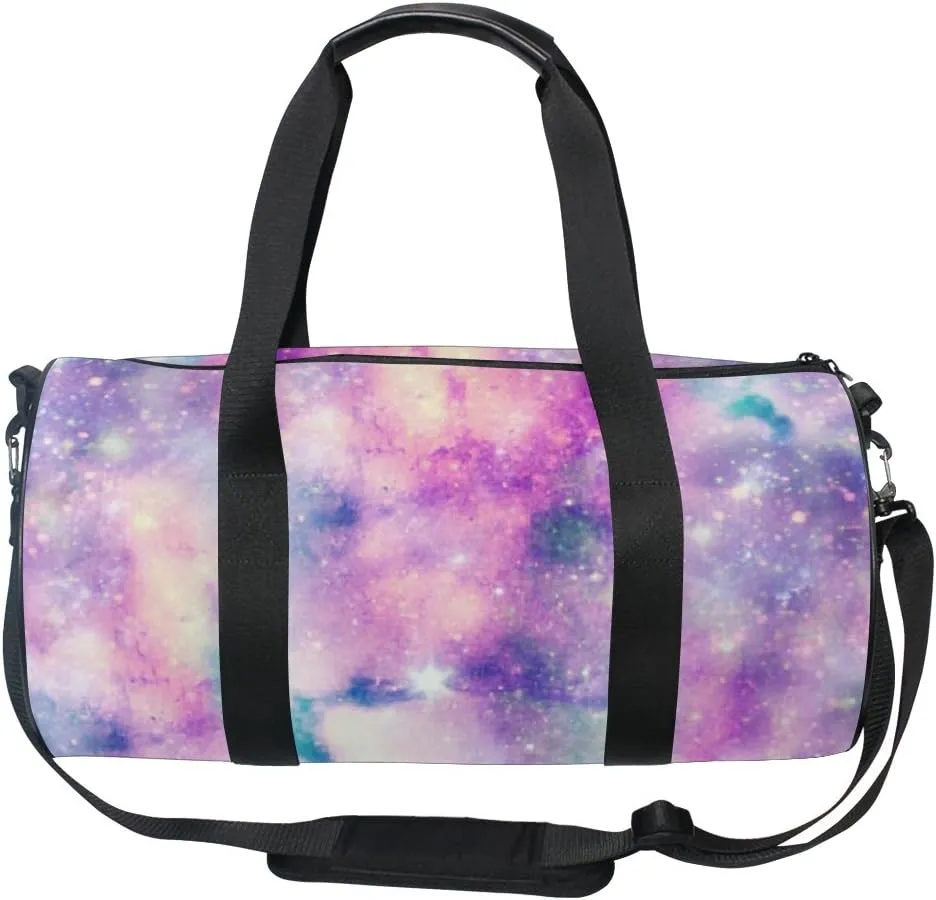 Cooper girl Nebula Star Duffels Bag Travel Sport Gym Bag