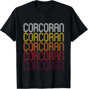 Corcoran, CA | Vintage Style California T-shirt