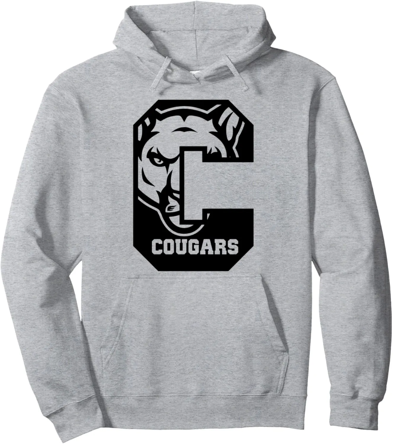 Cougars Football School Sports Fan Team Spirit Pullover Hoodie