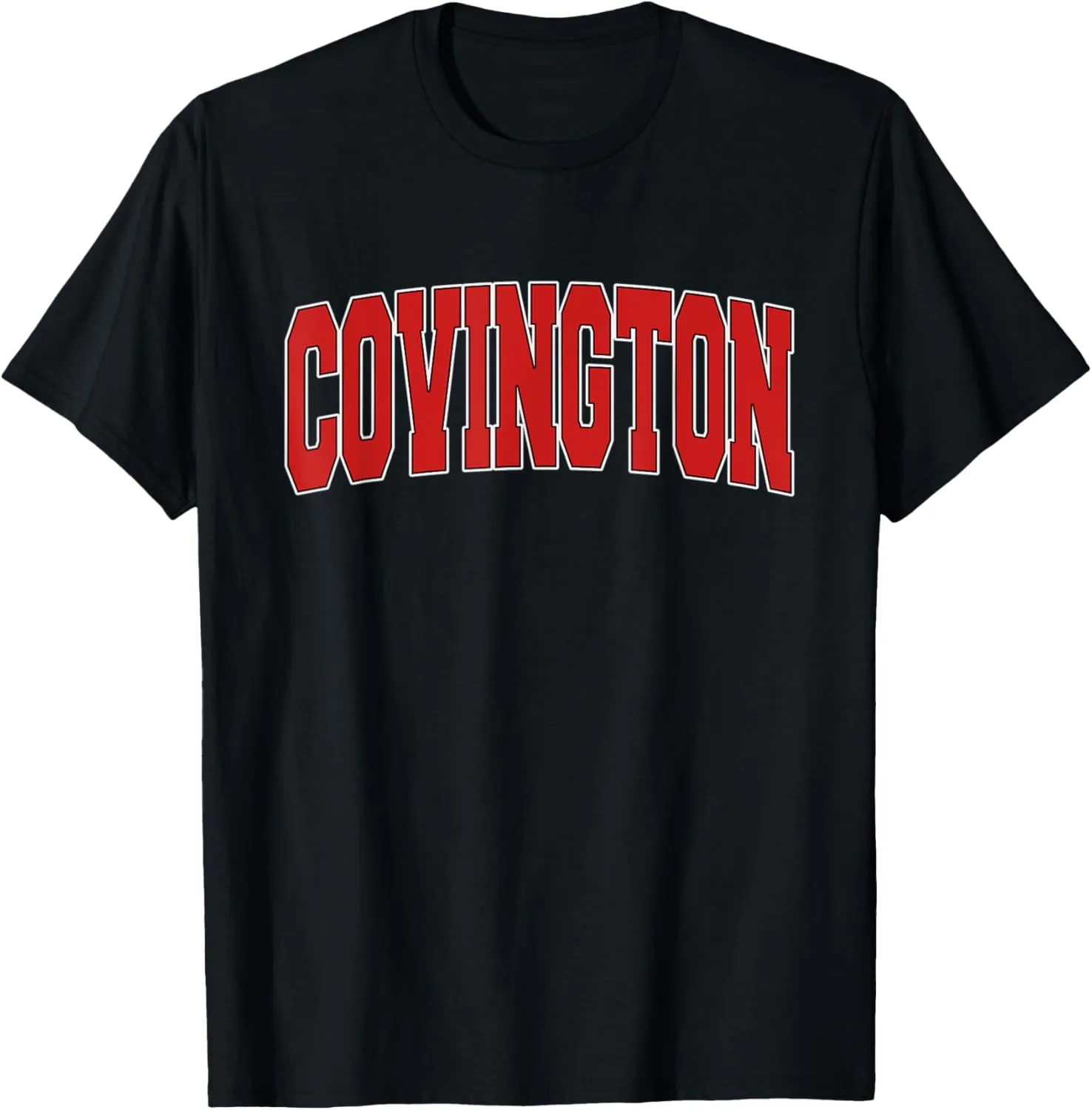 COVINGTON GA GEORGIA Varsity Style USA Vintage Sports T-Shirt