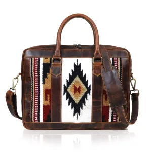 Cowhide Leather Messenger Bag