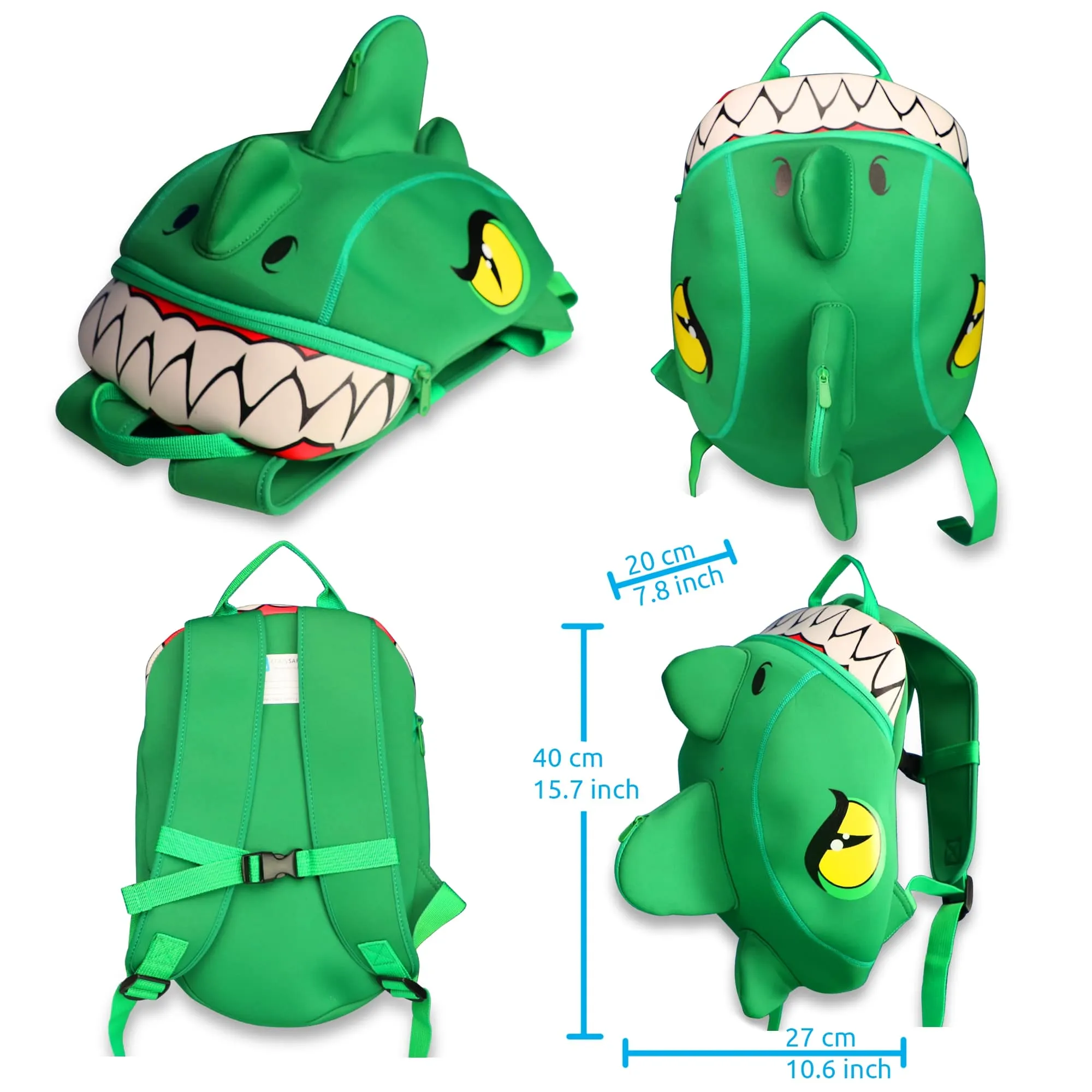 Crocodile backpack