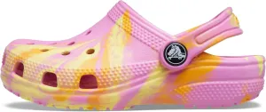 Crocs Kids' Classic Marbled Tie-Dye Clog
