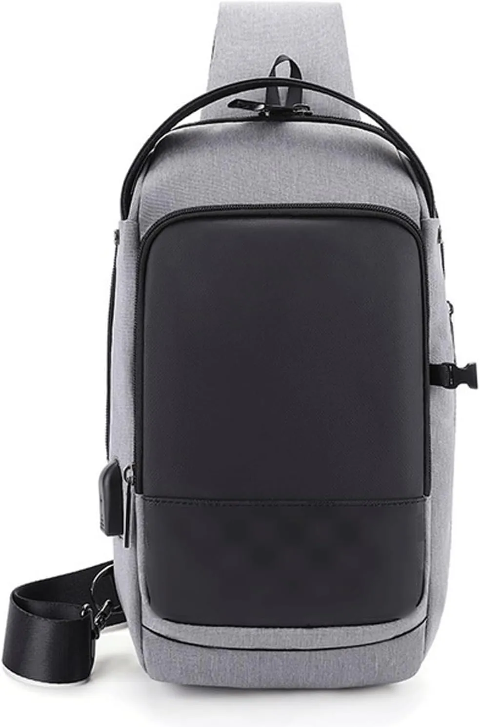 Crossbody Bag Men Waterproof Men's Chest Bag Casual Messenger Shoulder Bag for Youth Travel and Outdoor Activities