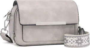 Crossbody Bags for Women Small Crossbody Wallet Purses with Card Slots Leather Shoulder Handbags Travel/Daily Use