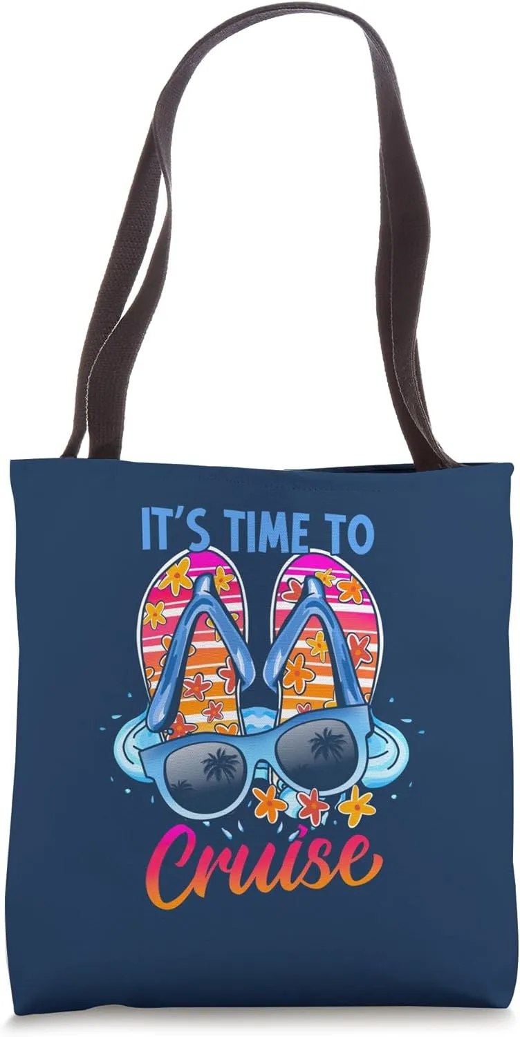 Cruise, fun, colorful vacation, cruise Tote Bag