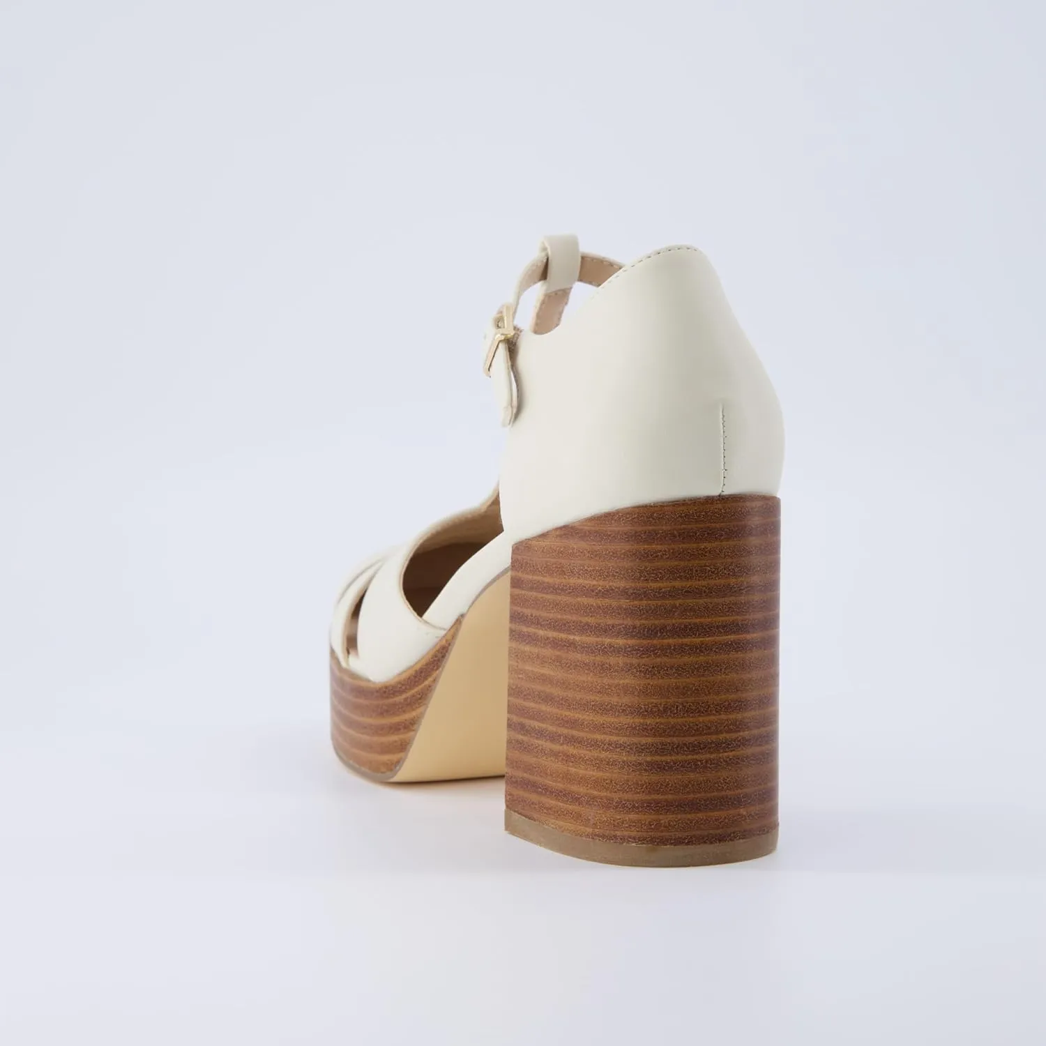 CUSHIONAIRE Women's Tizzy Mary Jane Platform Heels  Memory Foam, Wide Widths Available