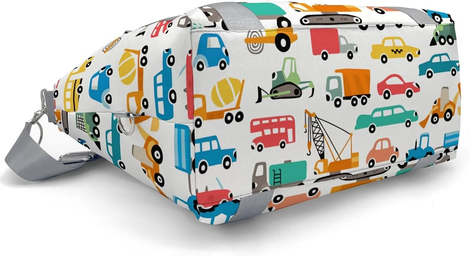 Custom Kids Cartoon Car Bus Monster Duffel Overnight Dance Bag for Girls Personalized Dance Duffle Bag for Women Girls Customized Kids Gifts