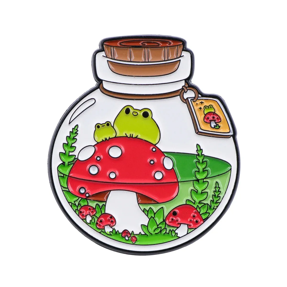 Cute Frog Enamel Pins