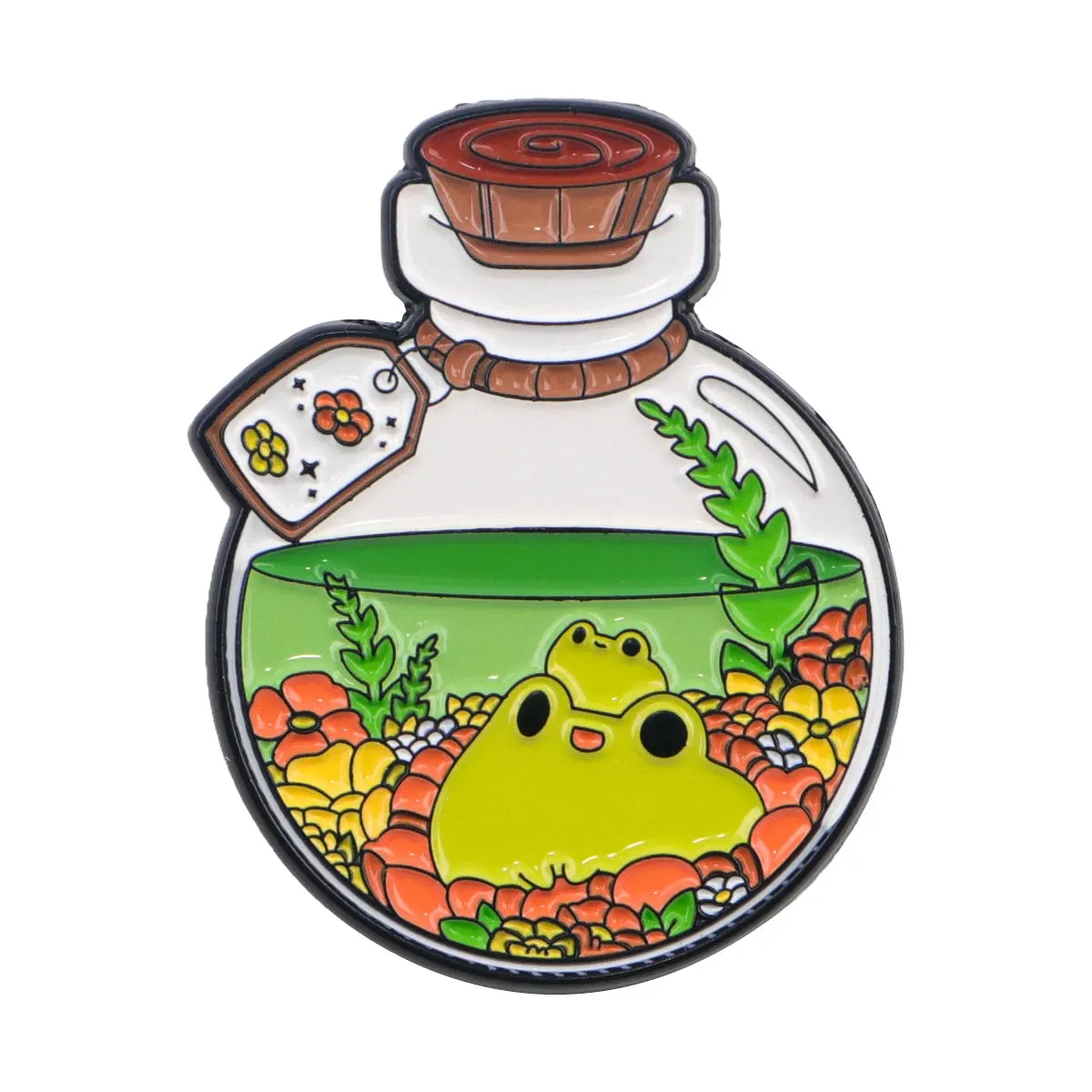 Cute Frog Enamel Pins
