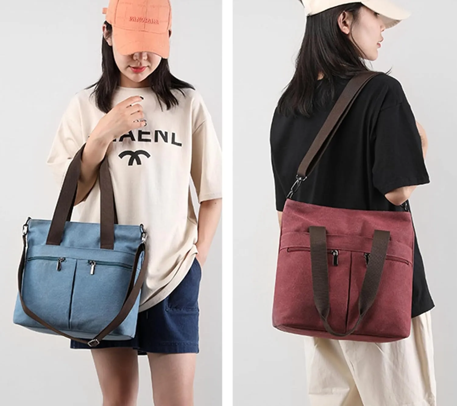 Dahlia | Casual Tote Bag with Functional Compartments