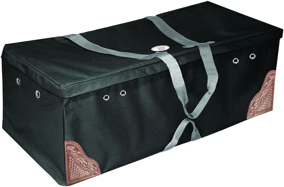 Derby Originals Ventilated 600D Nylon 2-String Hay Bale Bag for Storage and Transport, Black, 44"" x 22"" x 18""" (71-9510-BK)