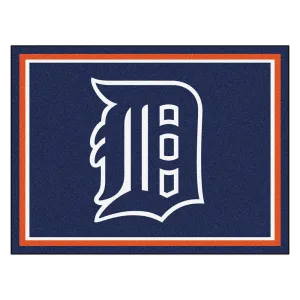 Detroit Tigers MLB 8ft x10ft Area Rug