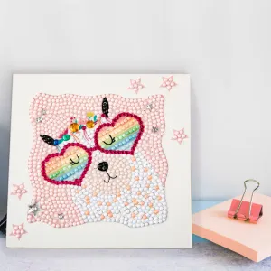 Diamond Dotz Quick Dotz Llama Rainbow - 5.1 x 5.1 in