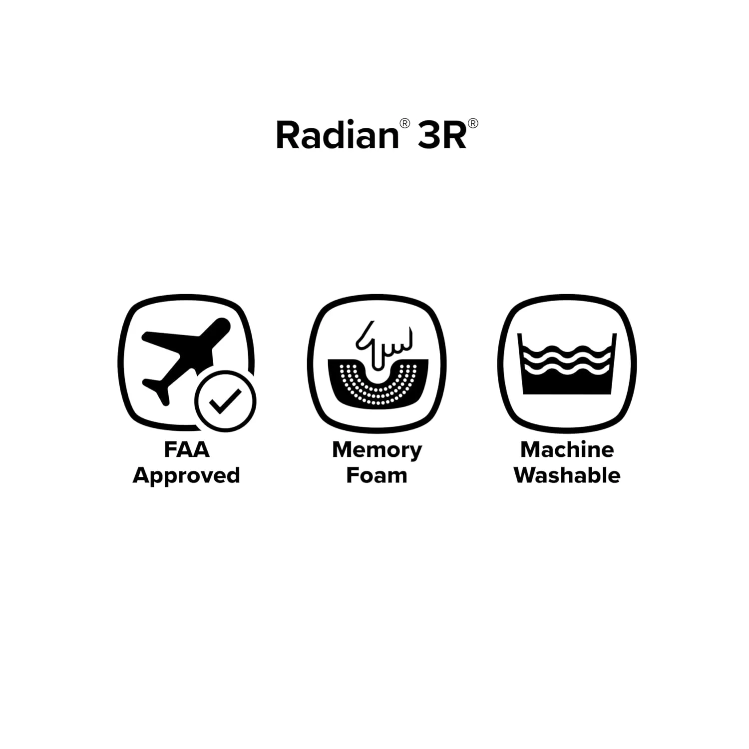 Diono Radian 3R, 3-in-1 Convertible Car Seat, Rear Facing & Forward Facing, 10 Years 1 Car Seat, Slim Fit 3 Across, Gray Slate