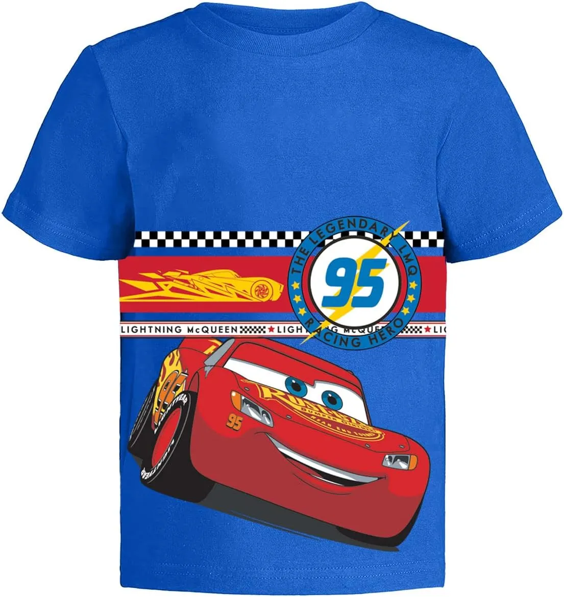 Disney Cars Lightning McQueen Pixar Graphic T-Shirt (Sets) Tow Mater Doc Cruz Finn Outfit Tee Toddlers Birthday Kids Clothes