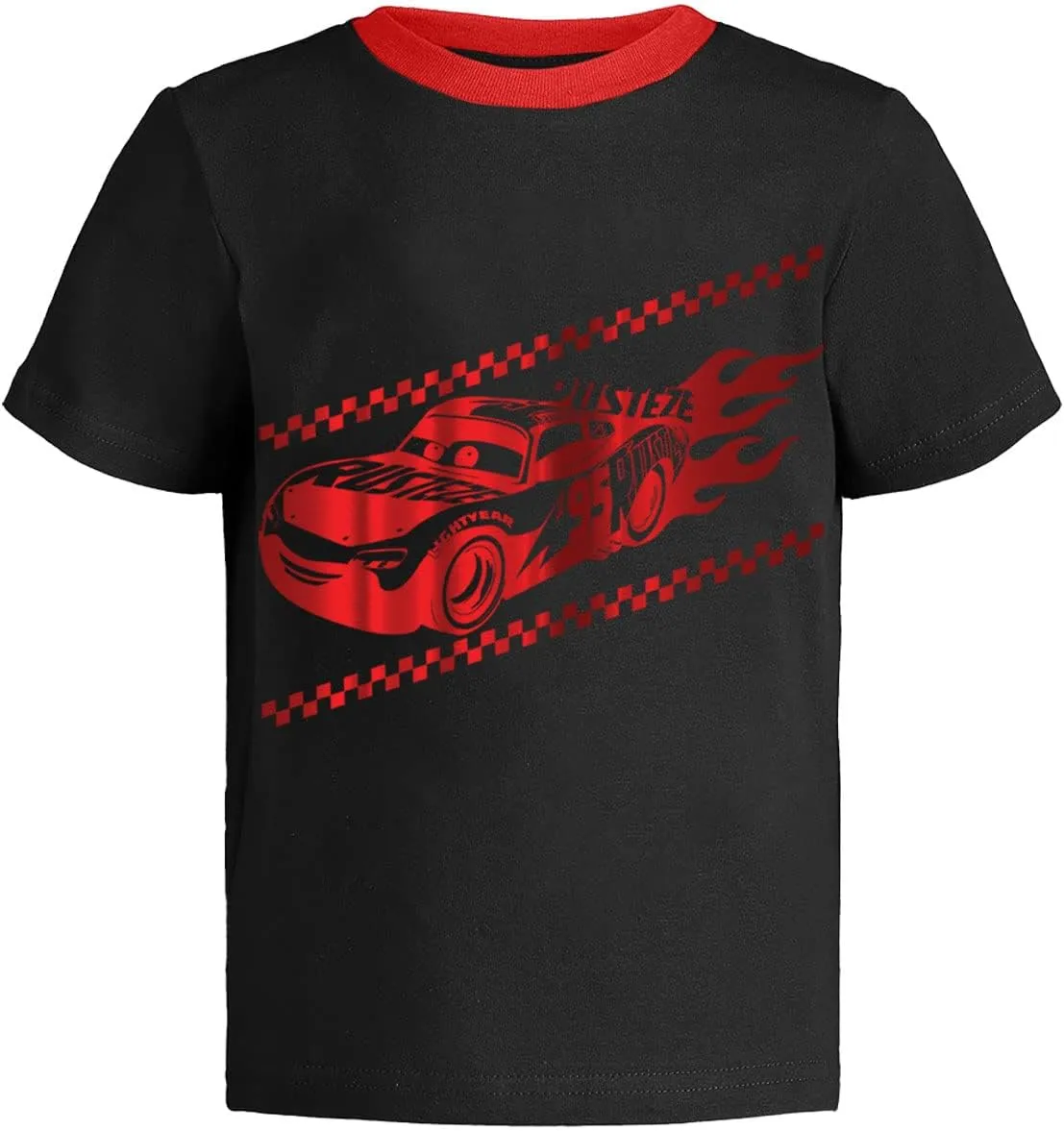 Disney Cars Lightning McQueen Pixar Graphic T-Shirt (Sets) Tow Mater Doc Cruz Finn Outfit Tee Toddlers Birthday Kids Clothes