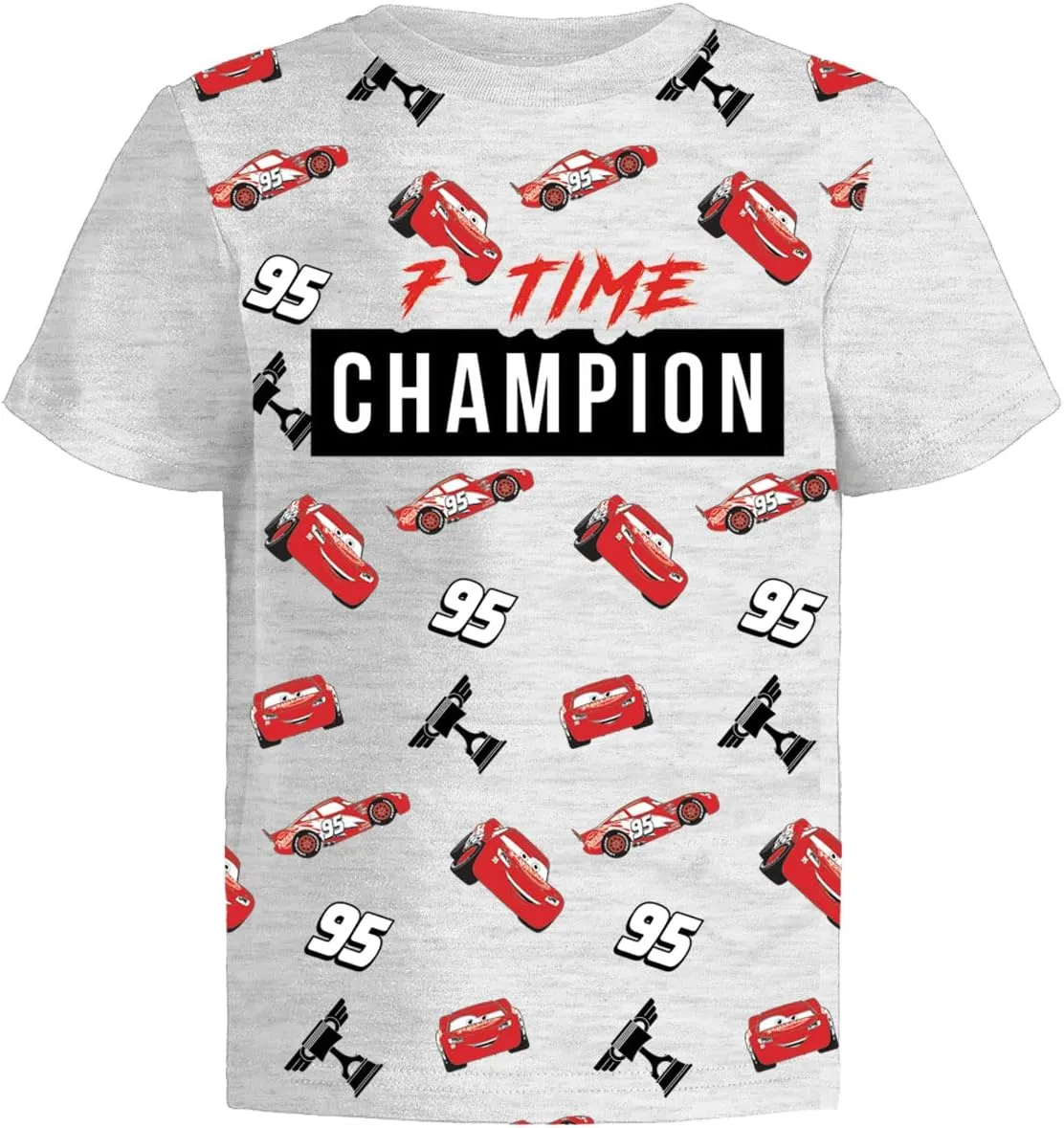 Disney Cars Lightning McQueen Pixar Graphic T-Shirt (Sets) Tow Mater Doc Cruz Finn Outfit Tee Toddlers Birthday Kids Clothes