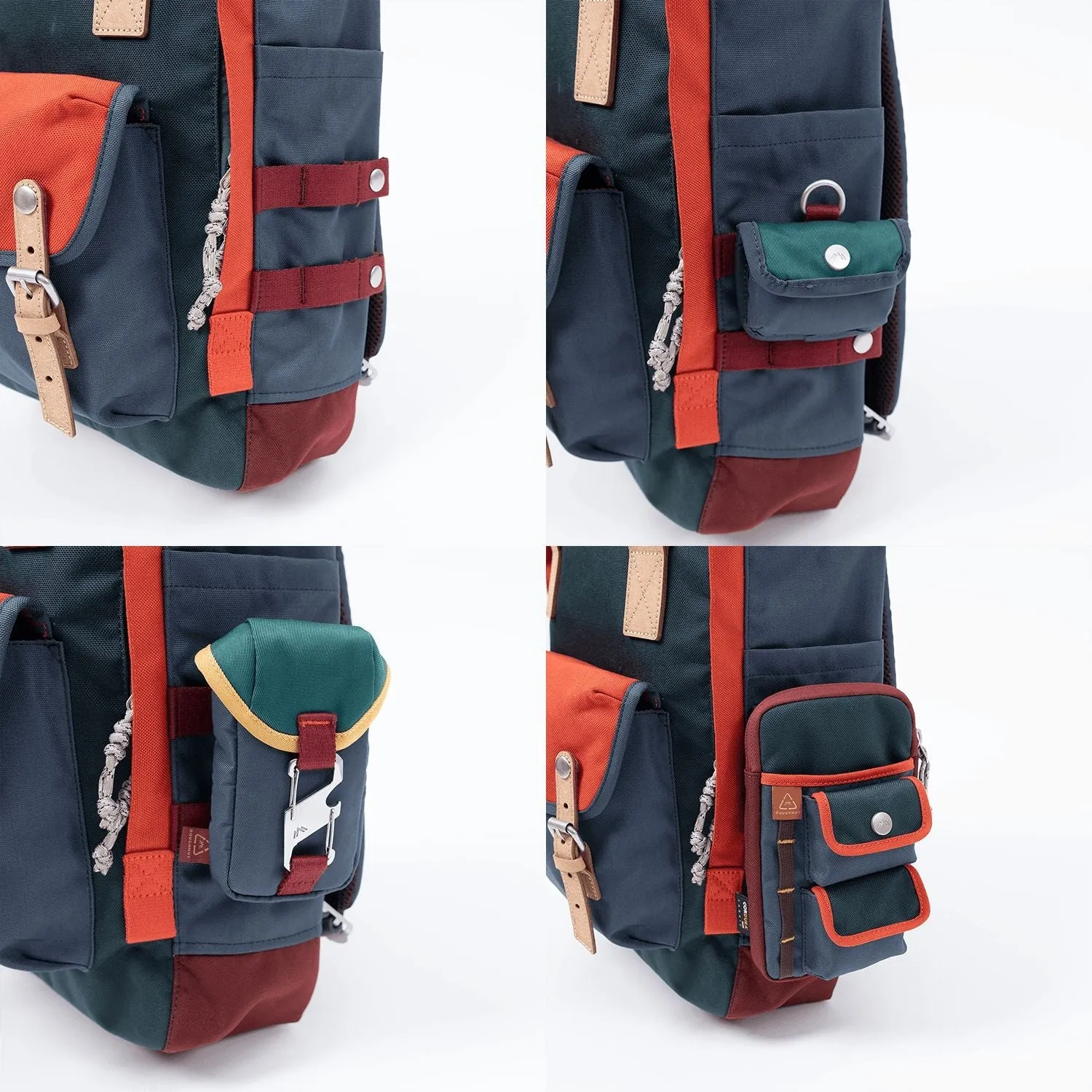 Doughnut Macaroon Large Happy Camper Series Backpack