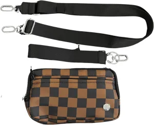 DualMode 2 in 1 Wallet – Nylon Wristlet & Crossbody Bag for Women, Fits Most Smartphones