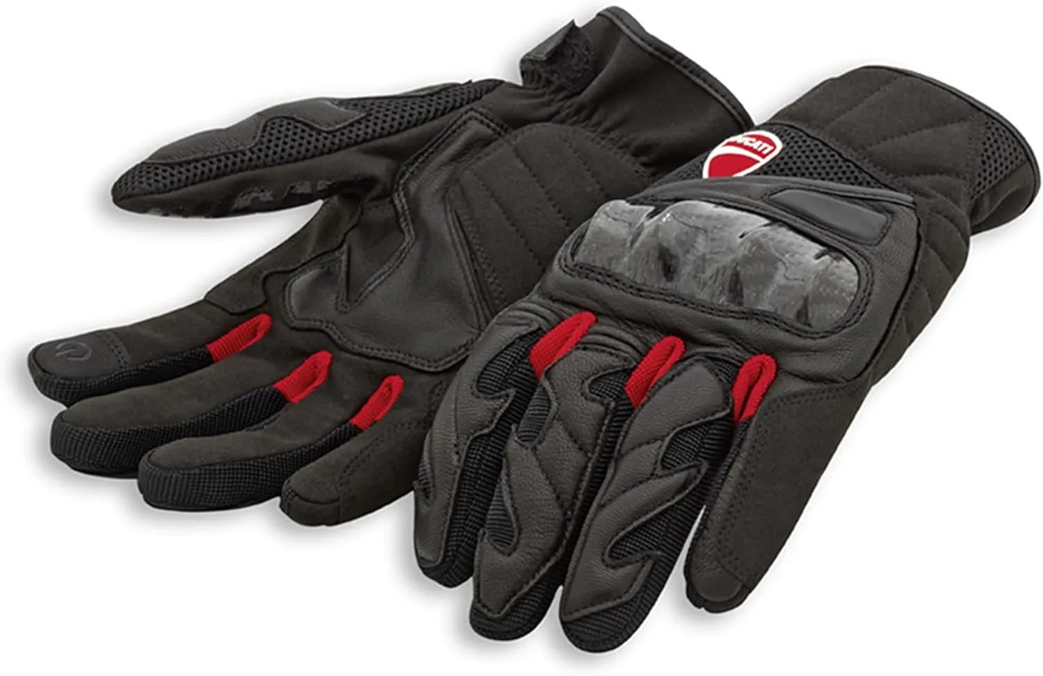 Ducati City C3 Fabric Leather Gloves 98107134 (L)