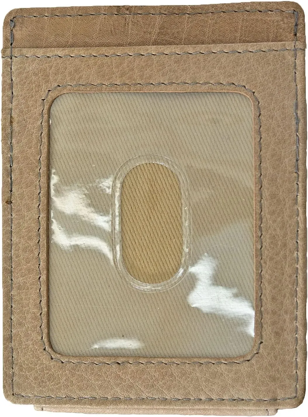 Duchamp Credit Card and Money Clip Wallet (Taupe)