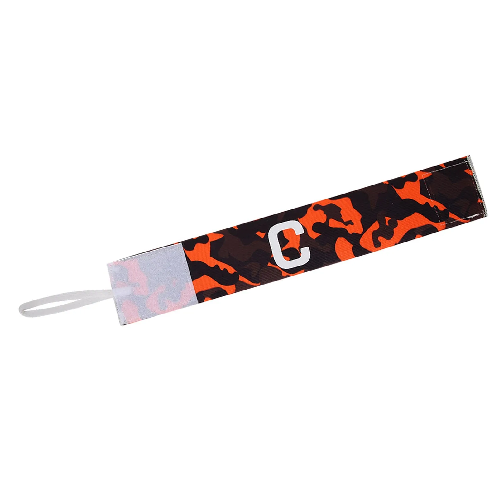 Durable Nylon Outdoor Team Sports Groups Soccer Armbands Adjustable Player Bands Orange