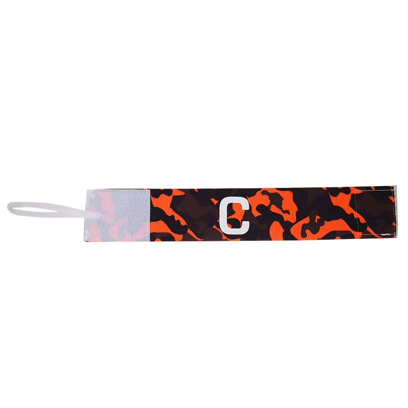 Durable Nylon Outdoor Team Sports Groups Soccer Armbands Adjustable Player Bands Orange