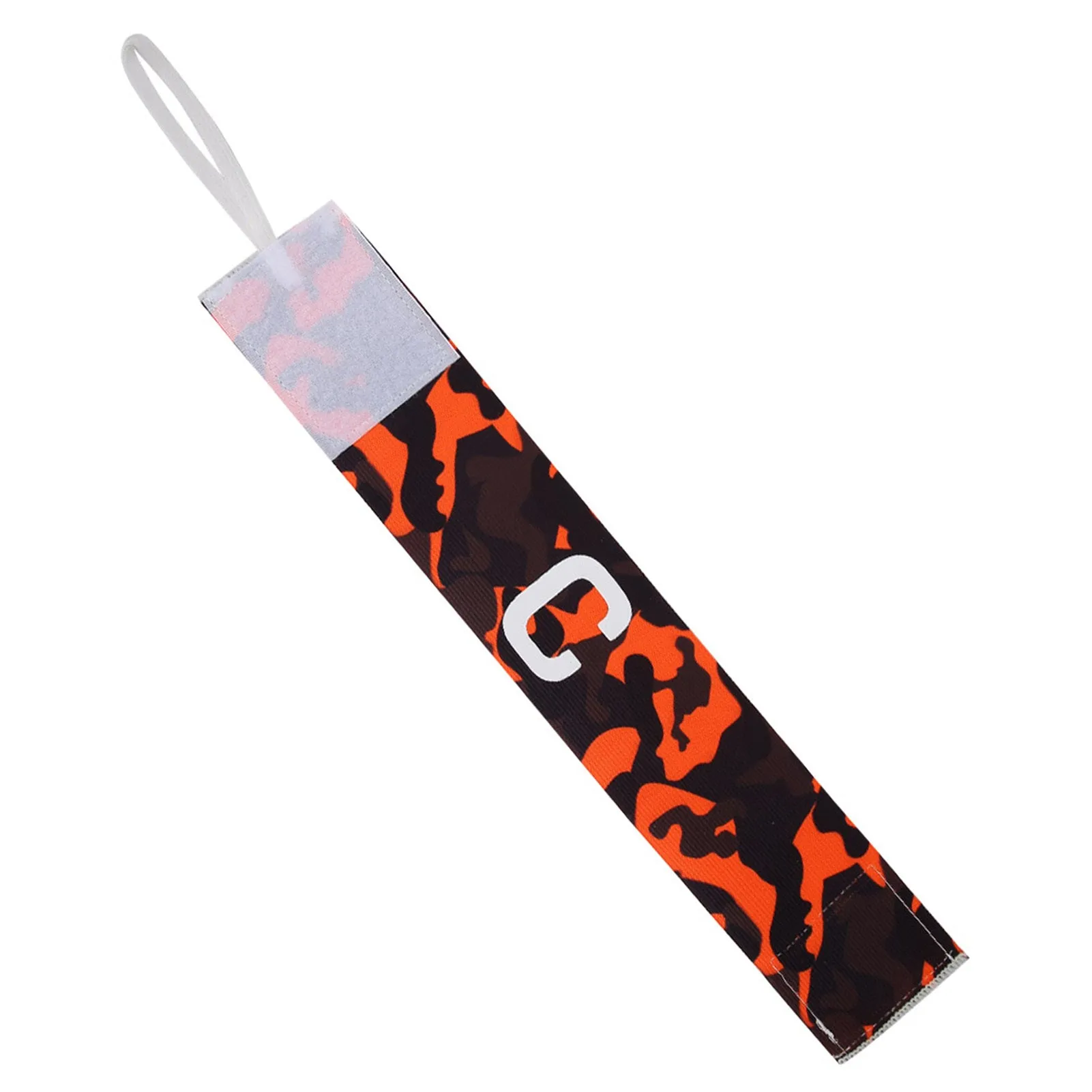 Durable Nylon Outdoor Team Sports Groups Soccer Armbands Adjustable Player Bands Orange