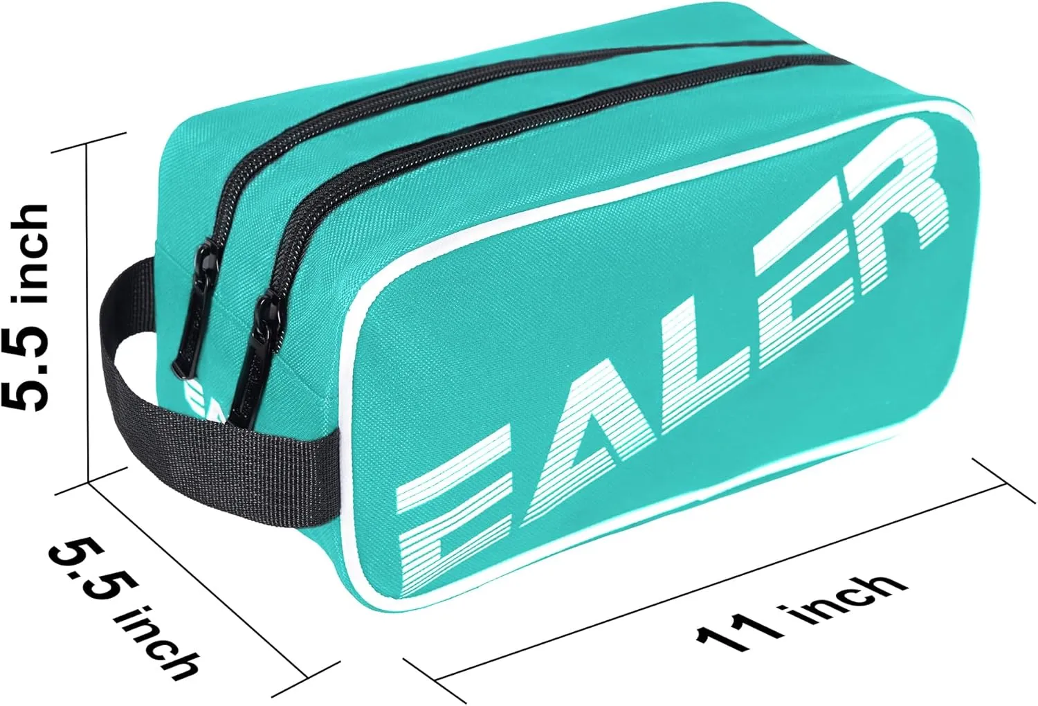 Ealer Hab300 Hockey Tape Accessory Bag, Large Capacity Tape Bag with Double Zipper, Protect Your Hockey Accessories