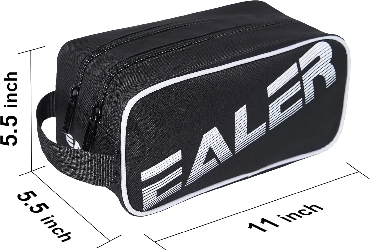 Ealer Hab300 Hockey Tape Accessory Bag, Large Capacity Tape Bag with Double Zipper, Protect Your Hockey Accessories