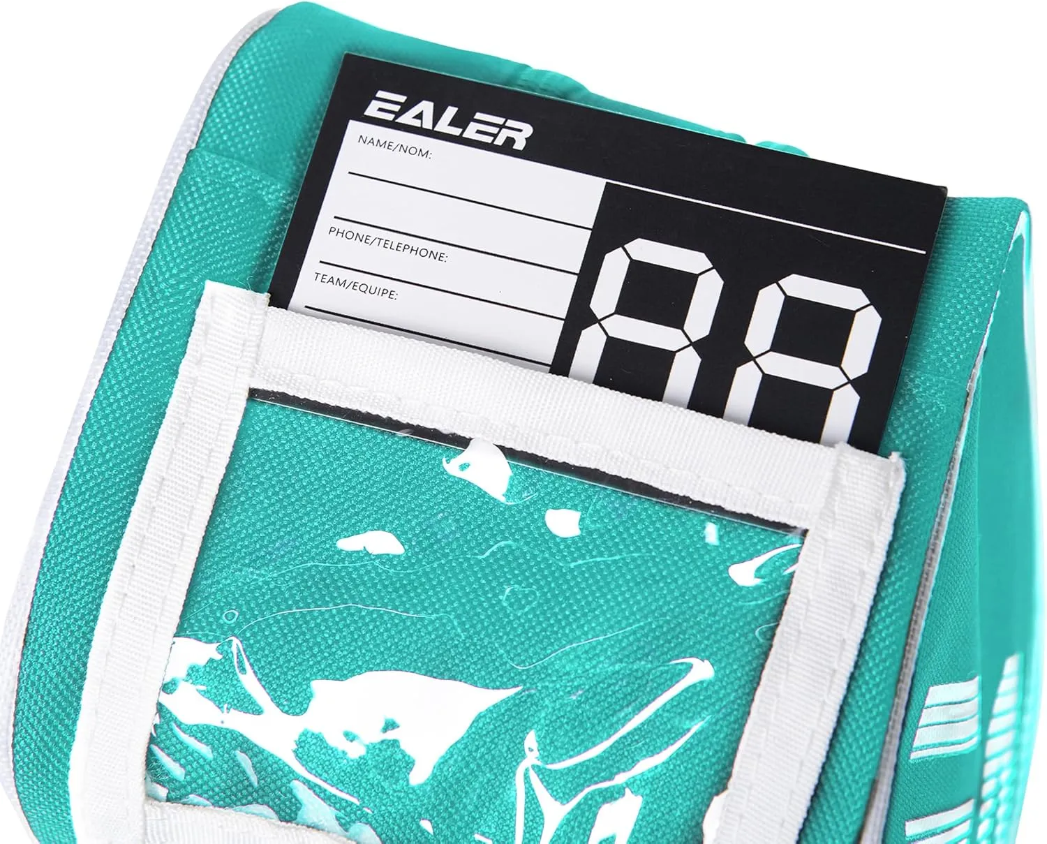 Ealer Hab300 Hockey Tape Accessory Bag, Large Capacity Tape Bag with Double Zipper, Protect Your Hockey Accessories