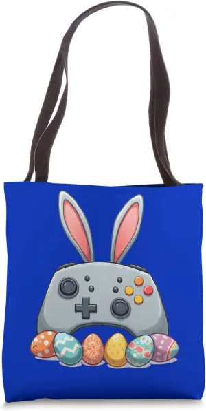 Easter, Video Game Controller, Gaming, Gamer Tote Bag