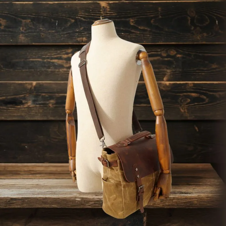 Efficient operation Canvas Crossbody PETERSBURG On-budget Messenger Bag |