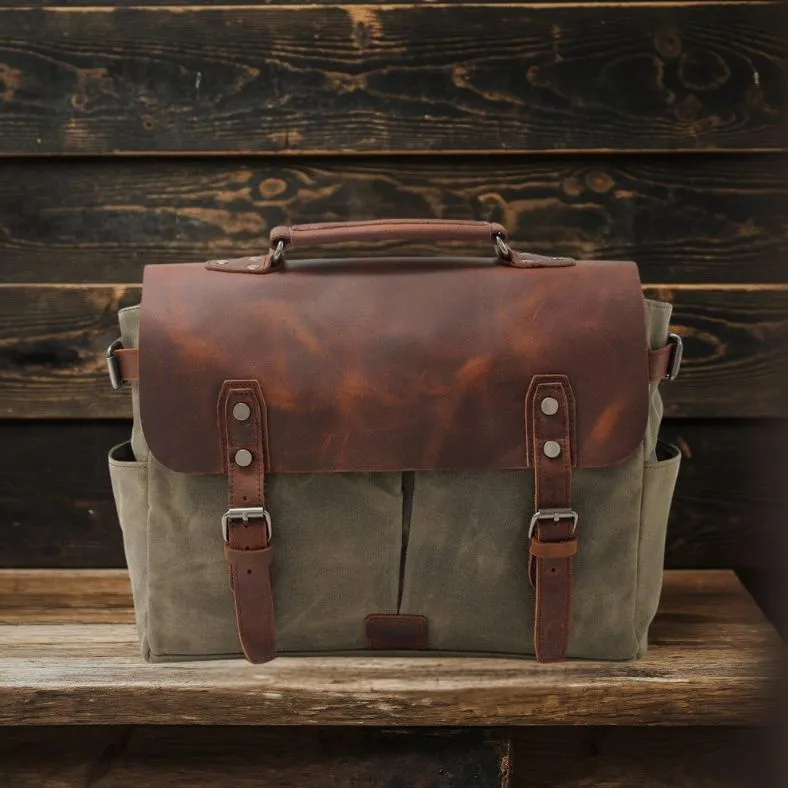 Efficient operation Canvas Crossbody PETERSBURG On-budget Messenger Bag |